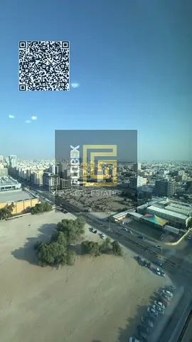 غرفتين وصالة للبيع مع مطبخ مغلق جيم ومسبح وباركن بالسيتي تاور