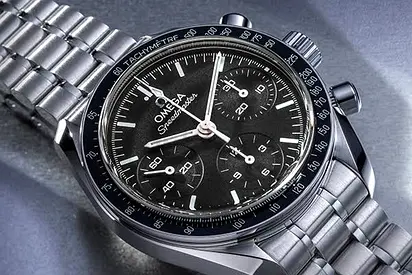 Mastercopy of Omega Speedmaster Professional Stainless Steel Chronograph Watch