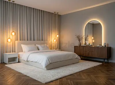 Premium Valvet Upholstered bed available for sale