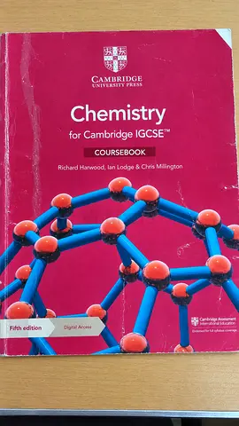 Cambridge IGCSE™ Chemistry, Course Book Full Set At The Best price! 🔥 🔥