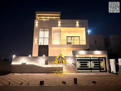 Own a freehold, super-deluxe finished villa in Ajman at an attractive price—with no annual fees. This is a brand-new property (first occupant) in an e
