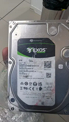 Seagate Exos 6TB Enterprise HDD (SATA) - Used Good Condition