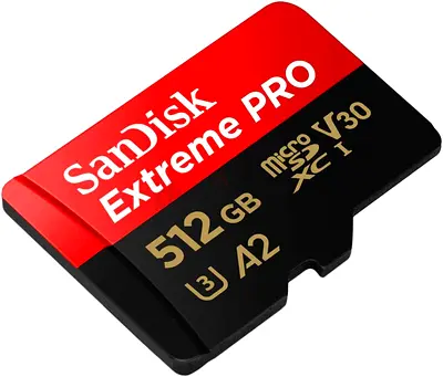 SanDisk Extreme PRO 512GB microSDXC UHS-I (A2, U3, V30) - New
