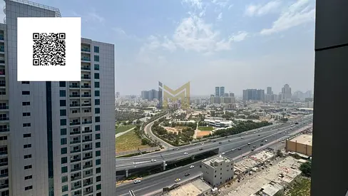 شقة غرفتين وصالة للبيع في سيتي تاور عجمان بسعر 520 ألف درهم بإطلالة مفتوحة
