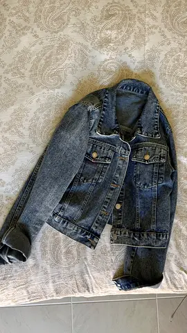 Women denim jeans jacket , size Medium