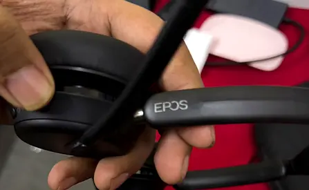 EPOS Wireless Bluetooth Headset – Noise-Reducing Call Technology & Carrying Case