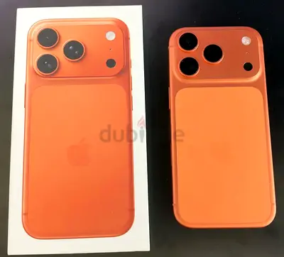 Apple iPhone (Orange) with box — Good condition