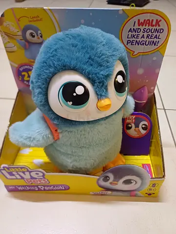 Interactive Walking and Sound Plush Penguin - Like Me Little Live