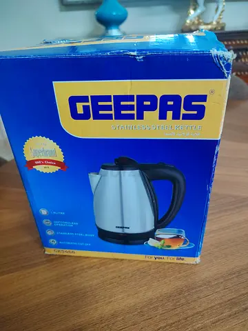 Geepas Stainless Steel Electric Kettle 1.8L - New one not used in its carton