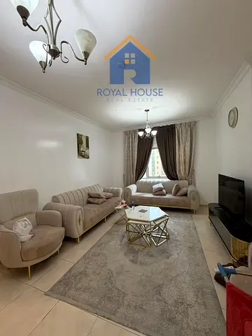 Fully furnished one-bedroom apartment with a livin