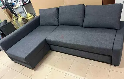 Ikea L shape sofa store cum bed and you