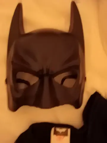 Batman mask costume piece - man size