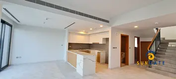 close to parks and pool , open layout kitchen