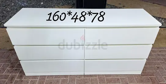 Ikea malm chest tes drawer available ready to sell