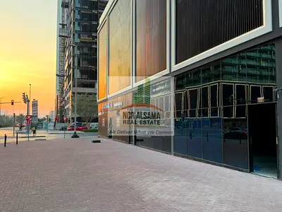 Shell & Core Shop | Binghatti Orchid | Street-Facing Frontage