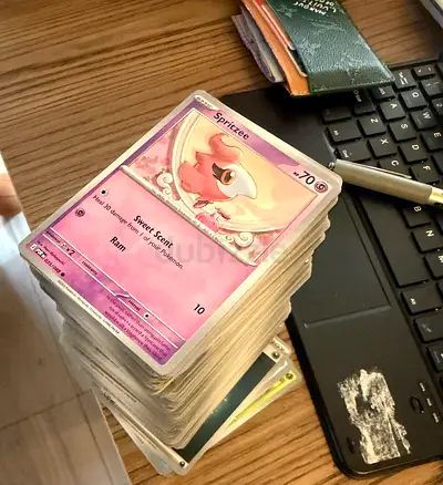 Large Collection of Pokémon Trading Cards - Mixed Set