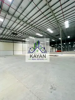 New warehouse for rent in the New Umm Al-Thuoob Industrial Area, Umm Al-Quwain.