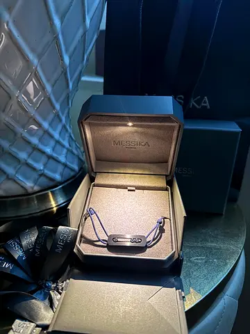 Messika MOVE TITANIUM CORD BRACELET, LARGE MODEL