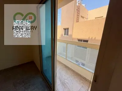 For annual rent in Ajman: 1-bedroom apartment with a living room in Al Rawda 1. Features a balcony, 2 bathrooms, and excellent spaciousness.