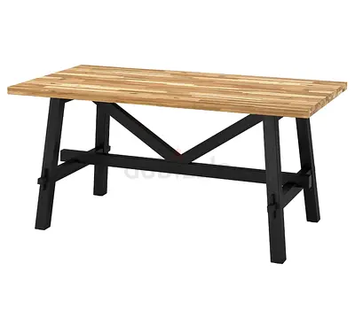 IKEA SKOGSTA Solid Wood Dining Table – Excellent Condition