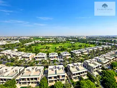 Full Golf view | high floor | 3BR + Maid