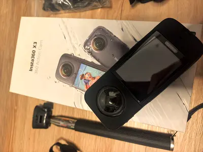 Insta360 X3 360 Camera – Full Box + Accessories Bundle