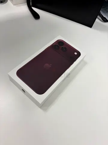 18 PRO MAX 256GB BURGUNDY sealed box