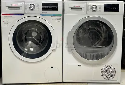 Bosch series 6 washer 9kg dryer 9kg good condition for sale