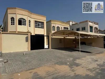 فيلا جديدة أول ساكن للإيجار في عجمان المويهات 1 | حوش واسع | مظلة سيارات 5غرف مجلس صالة غرفة خادمة موقع مميز