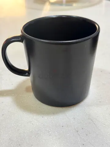 Set of 2 Black IKEA Ceramic Mug - Good Condition