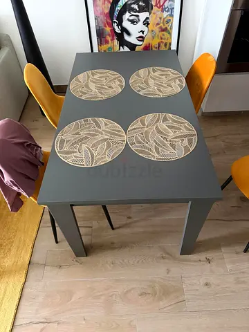 Table and chairs