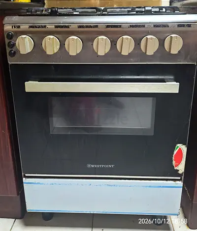 Westpoint 4-burner Gas Oven Cooker - Used, Working.