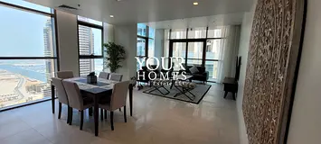 EG | Luxury 2 BR, fully furnished , full sea view