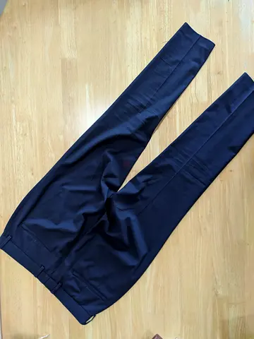 skinny fit pants blue