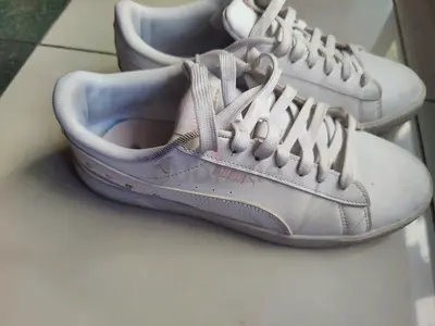 Womens White Puma Shoes