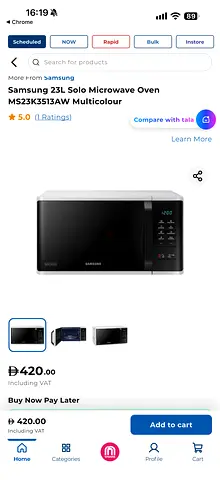 Samsung Microwave Oven