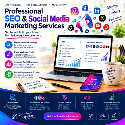 Professional SEO & Social Media Marketing Services