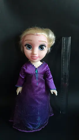 Used Elsa-style Fashion Doll (approx. 30cm) - Fair Condition