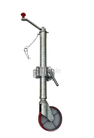 Heavy-Duty Adjustable Trailer Jockey Wheel / Jack with Crank