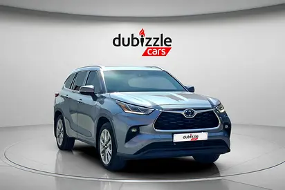 AED 1809/month | 2022 Toyota Highlander  | GCC Specs | Ref#538701