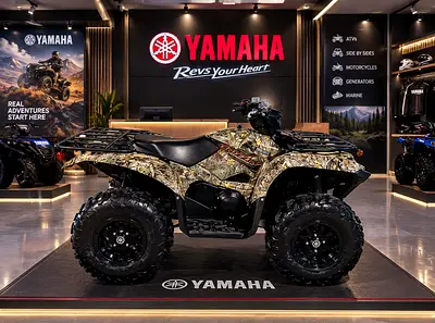Yamaha Grizzly 700 موديل 2022 | 139 كم فقط | 72 ساعة | شبه زيرو