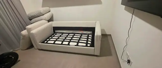 Excellent condition IKEA vimle two seater sofa bed with Mattresses