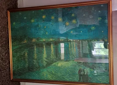 Starry Night over the Rhone, Van Gogh