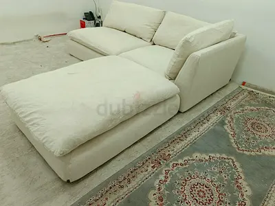 Marina home feather 🪶 filled modular 3 piece sofa set