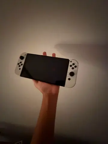 Nintendo switch oled with Mario cart