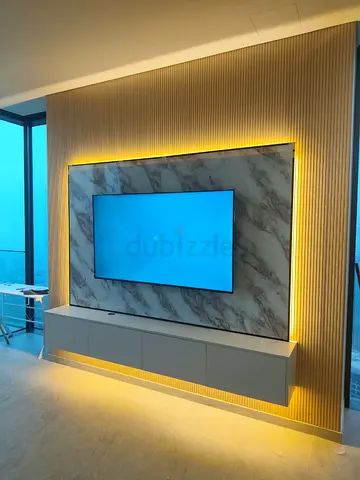 Custom made media wall