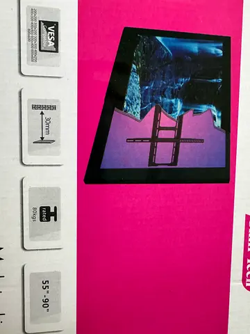 Fixed TV wall mount