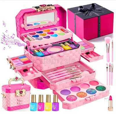Kids Musical Makeup Vanity Set – Safe, Non-Toxic & Washable
