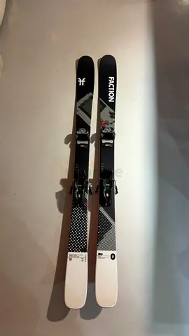 Faction Prodigy 0 2025 skis with Marker squire 10 bindings.