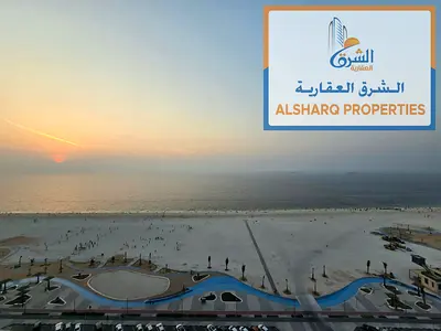 دوبلكس 3 غرف وصالة في أبراج الريزدينس، عجمان، غرفة خادمة ماستر، إطلالة بحرية كاملة، تكييف مجاني، غاز مركزي، جيم، مسبح، وموقف سيارات.
